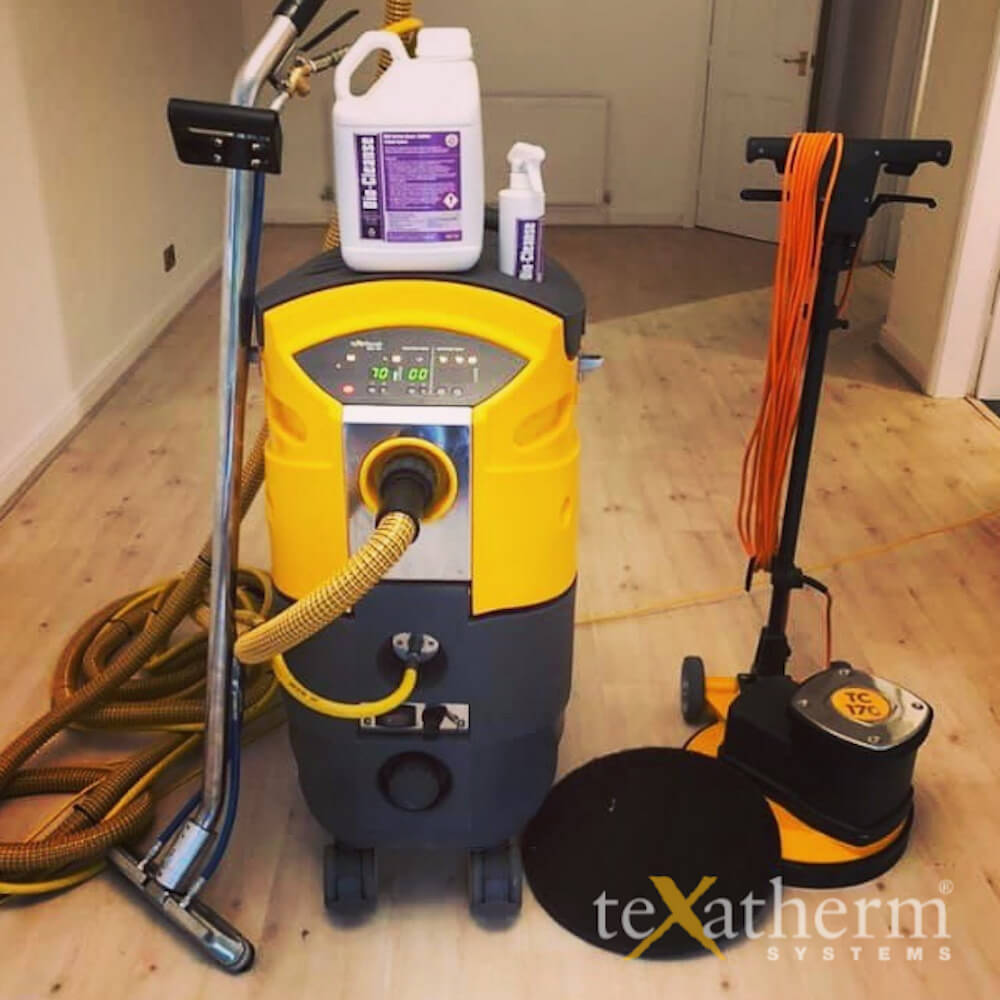 professional hard floor cleaning machine www.texatherm.com