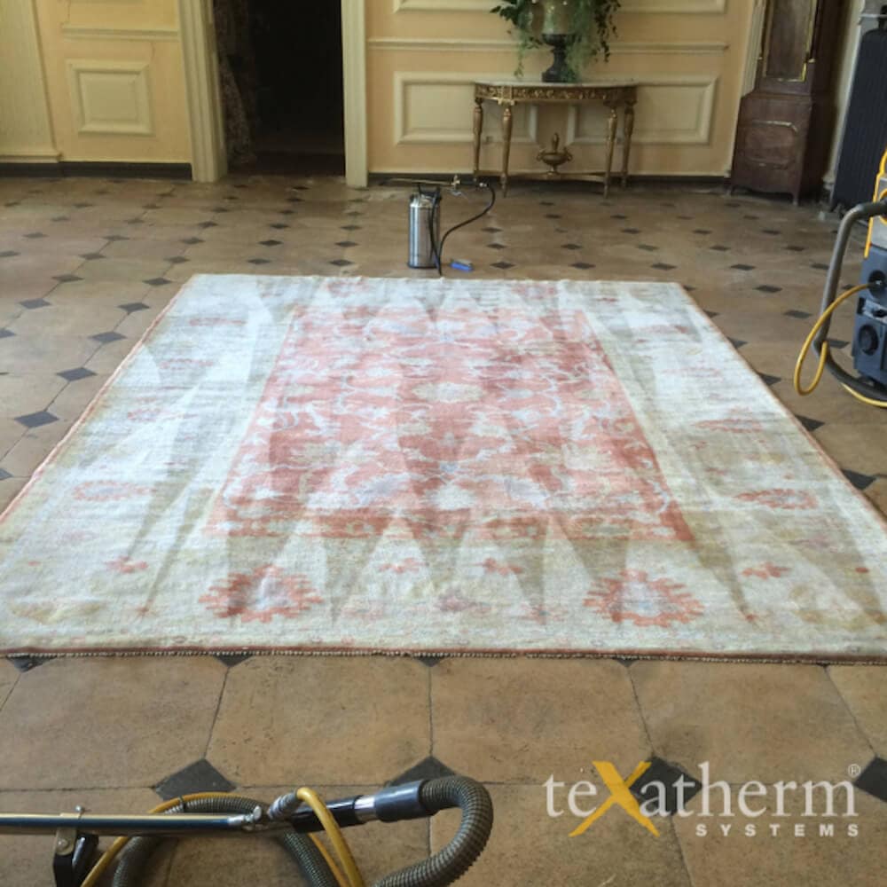 professional rug cleaning method after www.texatherm.com